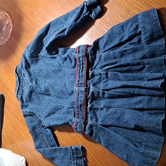 Tommy Hilfiger size 3T blue dress with pleats - Picture 4 of 4